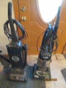 lot 324 image: Pair of Eureka vacuum cleaners