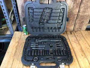 lot 42 image: Husky Black Ratchets - Sockets - Wrenches Set