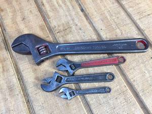lot 45 image: Crescent - Diamalloy - Williams Adjustable Wrenches