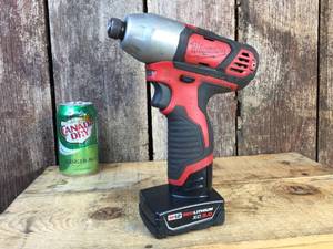 lot 65 image: Milwaukee M12 Cordless 14 Hex Impact Driver