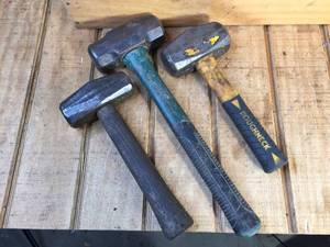 lot 81 image: 3 Sledge Hammers