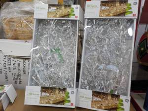 lot 11 image: 2 ct 100 Light Glitter Gem Garland...