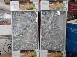 lot 12 image: 2 ct 100 Light Glitter Gem Garland...
