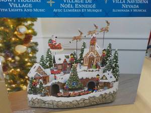 lot 14 image: Snowy Holiday Village- cord is dama...