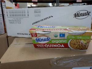 lot 82 image: 8 - 8 oz Minute Organic White and R...