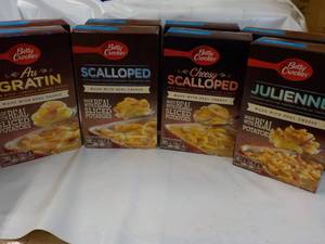 lot 101 image: 8 Boxes Betty Crocker Potatoes Meal...
