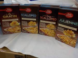 lot 102 image: 8 Boxes Betty Crocker Potatoes Meal...