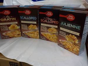 lot 103 image: 8 Boxes Betty Crocker Potatoes Meal...