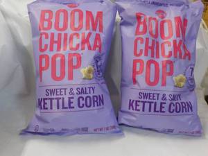 lot 111 image: 2 ct Boom Chicka Pop Sweet and Salt...