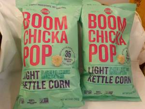 lot 113 image: 2 - 5 oz Bags Boom Chicka Pop Light...