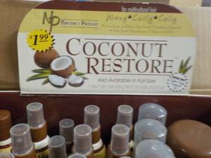 lot 222 image: Coconut Restore 37 pc Case of 6 Dif...