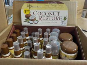 lot 224 image: Coconut Restore 37 pc Case of 6 Dif...