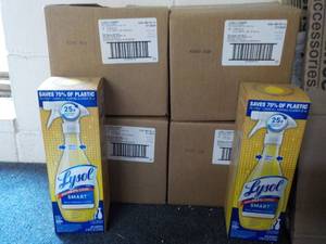lot 254 image: 4 Boxes 32 Lysol Cleaner Refills ea...