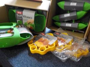 lot 258 image: 10 OXO Softworks Silicone Kitchen P...