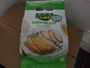 lot 262 image: Jennie O Oven Ready Frozen Boneless...