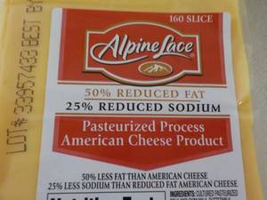 lot 268 image: 5 lb. Alpine Lace Refrigerated Chee...
