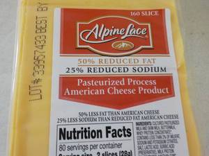 lot 271 image: 5 lb. Alpine Lace Refrigerated Chee...