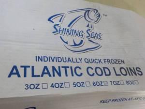 lot 274 image: 10 lb. Box Shining Seas Frozen Atla...