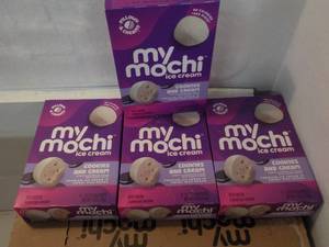 lot 277 image: 4 Boxes - 6 bars each My Mochi Ice ...
