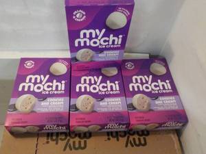 lot 280 image: 4 Boxes - 6 bars each My Mochi Ice ...