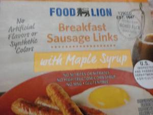 lot 285 image: 12 Frozen pkgs Food Lion Breakfast ...