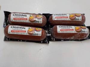 lot 301 image: 4 Cloverdale Summer Sausage Frozen ...