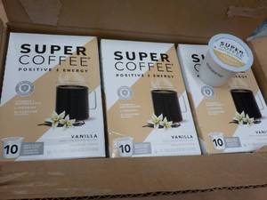 lot 335 image: Case of 60 Vanilla Super Coffee Kcu...