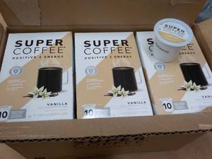 lot 339 image: Case of 60 Vanilla Super Coffee Kcu...