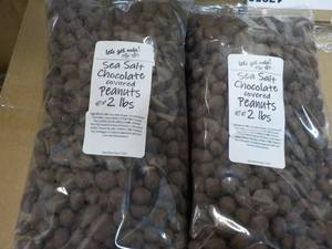 lot 353 image: 2 - 2 lb. Bags Sea Salt Chocolate C...