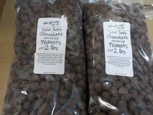 lot 354 image: 2 - 2 lb. Bags Sea Salt Chocolate C...