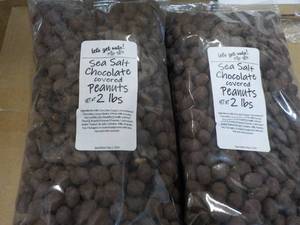 lot 355 image: 2 - 2 lb. Bags Sea Salt Chocolate C...