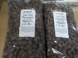 lot 356 image: 2 - 2 lb. Bags Sea Salt Chocolate C...