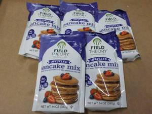 lot 359 image: 5 Field Theory Upcycled Pancake Mix...