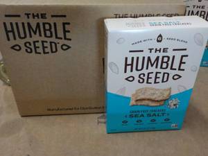 lot 369 image: 6 Boxes The Humble Seed Sea Salt Cr...