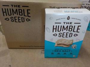 lot 370 image: 6 Boxes The Humble Seed Sea Salt Cr...