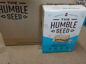 lot 371 image: 6 Boxes The Humble Seed Sea Salt Cr...