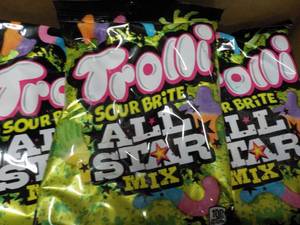 lot 375 image: 16 Trolli Sour Brite All Star Mix 6...