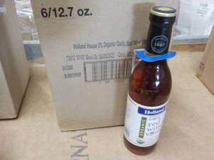 lot 377 image: 6 bottles Holland House Garlic Flav...