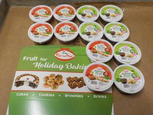 lot 381 image: 12 Tubs Paradise Holiday Baking Fru...