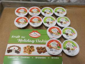 lot 382 image: 12 Tubs Paradise Holiday Baking Fru...
