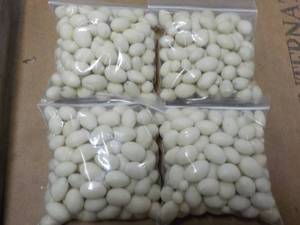 lot 386 image: 4 Bags Almond Bark Covered Almonds...