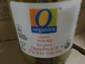 lot 388 image: 12 - 16 oz Kosher Sandwich Pickle S...