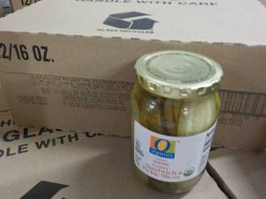 lot 391 image: 12 - 16 oz Kosher Sandwich Pickle S...