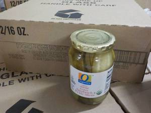 lot 393 image: 12 - 16 oz Kosher Sandwich Pickle S...