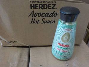 lot 408 image: 12 Herdez Avocado Hot Sauce past b...