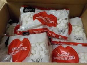 lot 412 image: 24 - 10 oz Miniature Marshmallows...