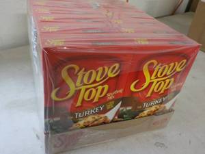 lot 433 image: 12 boxes Stove Top Turkey Stuffing ...