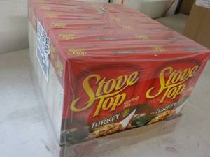 lot 434 image: 12 boxes Stove Top Turkey Stuffing ...