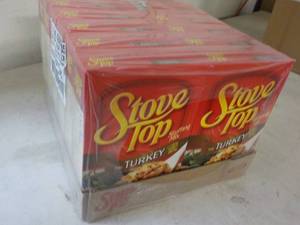 lot 435 image: 12 boxes Stove Top Turkey Stuffing ...