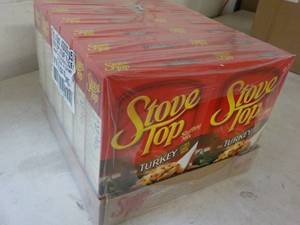 lot 436 image: 12 boxes Stove Top Turkey Stuffing ...